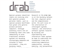 Tablet Screenshot of drablab.org